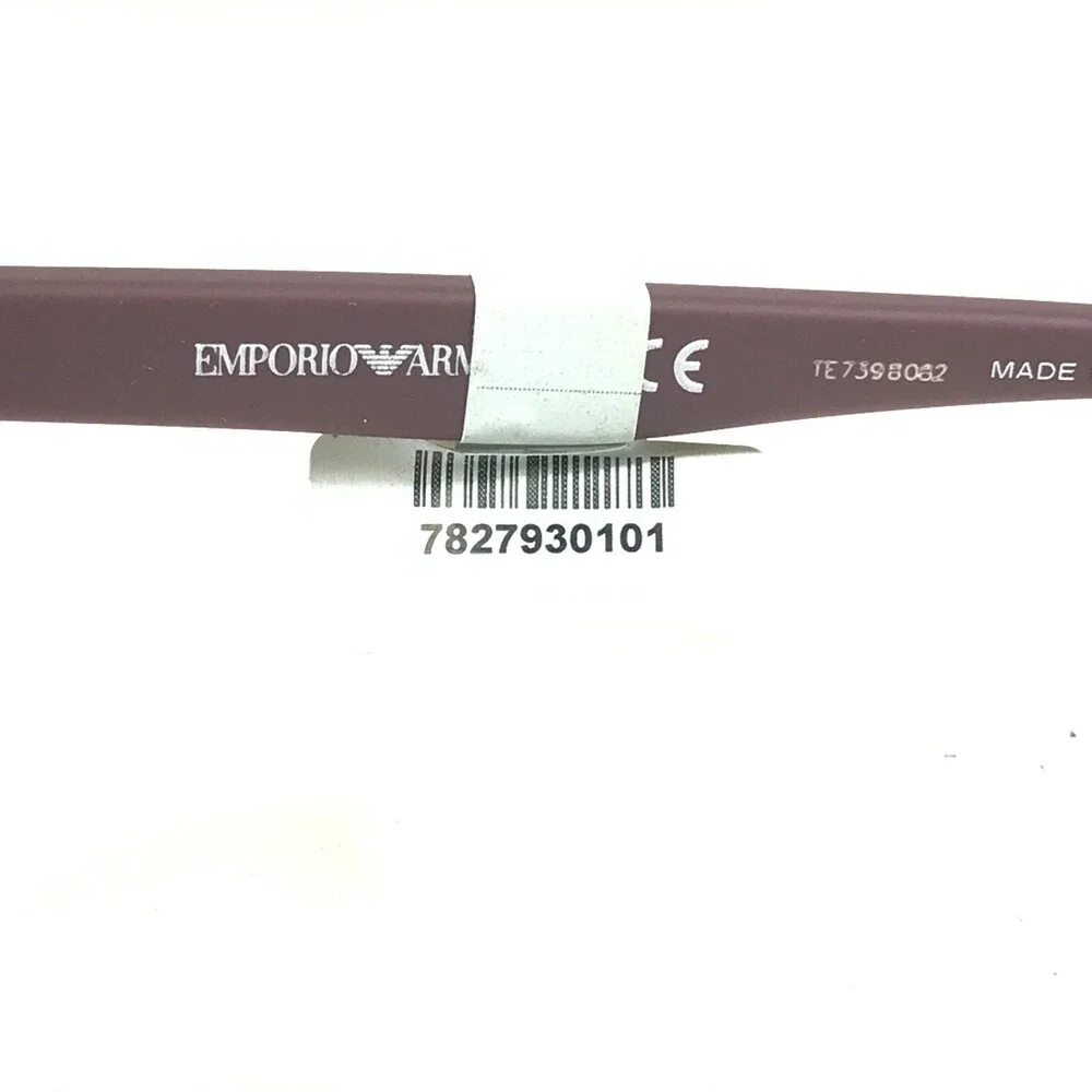 Emporio Armani Eyeglasses Frames EA3105 5389 Purple Horn Cat Eye 54-18-140